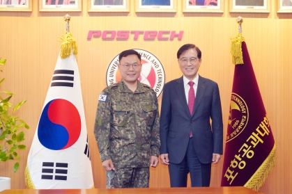육군 제2작전사령부 김호복 사령관 접견